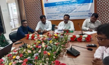 বুড়িচংয়ে দুর্যোগ ঝুঁকি হ্রাসে অভিজ্ঞতা বিনিময় কর্মশালা