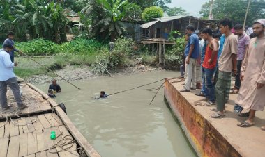 দুমকিতে ফেরিথেকে নদীতে পড়ে বৃদ্ধ নিখোঁজ