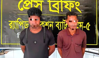 গোমস্তাপুরে গাঁজাসহ দুইজন আটক