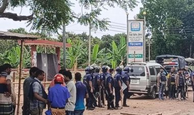 শিবগঞ্জে পাম্প থেকে তেল নেওয়া নিয়ে তুমুল কাণ্ড,আহত ৫