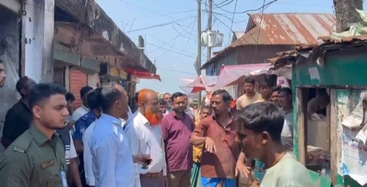 নাসিরনগরে মোবাইল কোর্টে অবৈধ স্থাপনা উচ্ছেদ ও জরিমানা