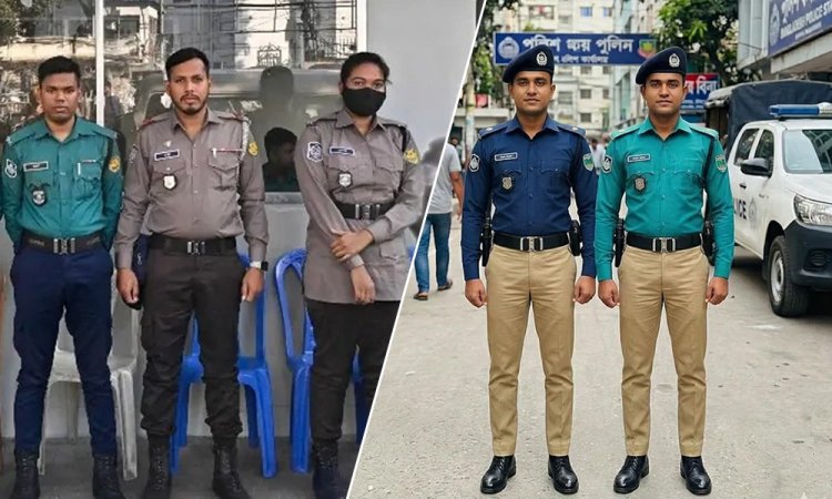 বদলে যেমন হচ্ছে পুলিশের পোশাক