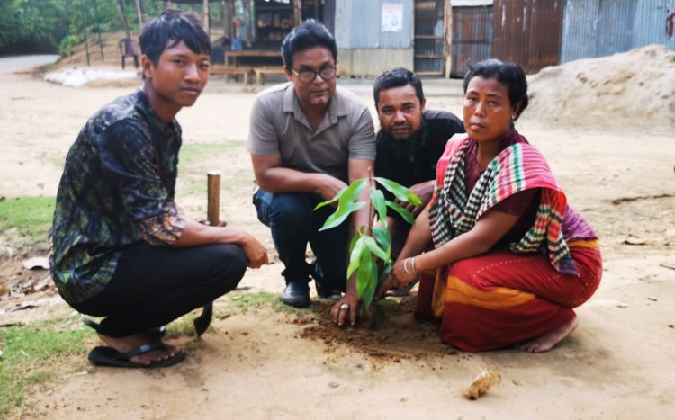 বিশ্ব পৃথিবী দিবসে শেরপুর পাহাড়ি অঞ্চলে ১০ হাজার গাছের চারা রোপণ 