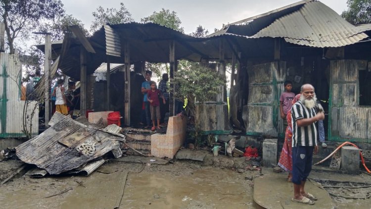 বুড়িচংয়ে অগ্নিকাণ্ডে দুই বসতঘর পুড়ে ছাই : প্রায় ১৫ লাখ টাকার ক্ষতি