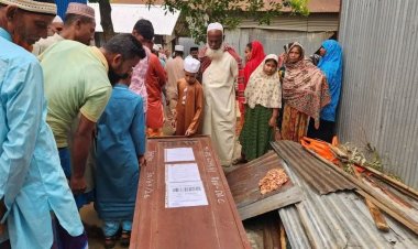 প্রবাসে গিয়ে কফিনে ফিরল ঝিনাইগাতির রনি মিয়ার মরদেহ