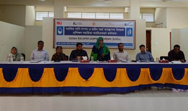 নিয়ামতপুরে সমন্বিত পানি সম্পদ ও কঠিন বর্জ্য ব্যবস্থাপনা বিষয়ক প্রশিক্ষণ