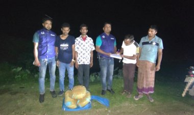 বুড়িচংয়ে গাঁজাসহ দুই মাদক কারবারি গ্রেফতার