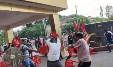 Outsiders attack peaceful program at Paviprabi - 10 injured