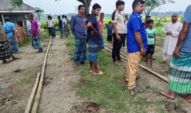 সংবাদ প্রকাশের পরদিনই বুড়িচংয়ে অবৈধ পশুর হাটে প্রশাসনের অভিযান
