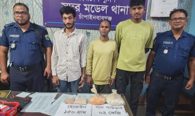 চাঁপাইনবাবগঞ্জে সাংবাদিকের ওপর হামলার ঘটনায় মূলহোতাসহ তিনজন গ্রেফতার