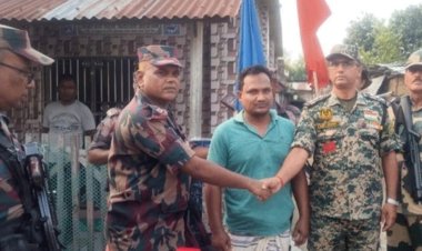 হিলি সীমান্তে অনুপ্রবেশের দায়ে আটক বাংলাদেশিকে ফেরত দিল বিএসএফ