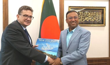 প্রধানমন্ত্রীর পররাষ্ট্র উপদেষ্টার সঙ্গে নিউজিল্যান্ড হাইকমিশনারের সৌজন্য সাক্ষাৎ