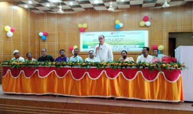 বুড়িচংয়ে ভূমি মেলা উদ্বোধন ও জনসচেতনতামূলক সভা