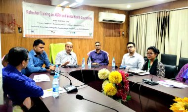 চাঁপাইনবাবগঞ্জে কৈশোরকালীন যৌন ও প্রজনন স্বাস্থ্য এবং মানসিক স্বাস্থ্য বিষয়ক দিনব্যাপী প্রশিক্ষণ সম্পন্ন