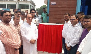 বুড়িচং উপজেলা পরিষদের দৃষ্টিনন্দন মূল ফটকের ভিত্তিপ্রস্তর স্থাপন
