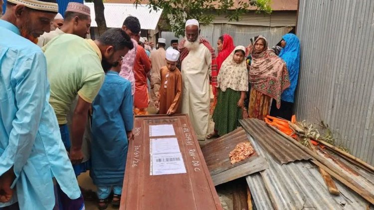 প্রবাসে গিয়ে কফিনে ফিরল ঝিনাইগাতির রনি মিয়ার মরদেহ