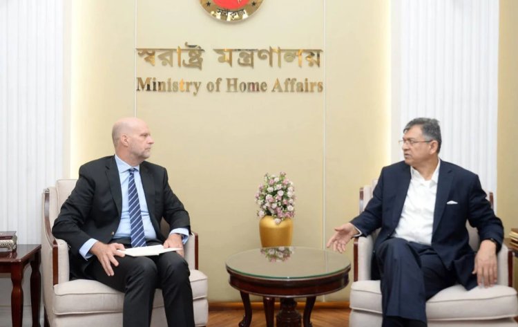 স্বরাষ্ট্রমন্ত্রীর সঙ্গে ইউএনএইচসিআর প্রতিনিধির সৌজন্য সাক্ষাৎ