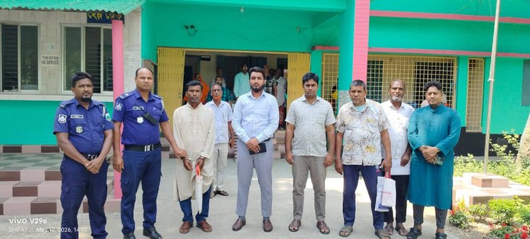 চাঁপাইনবাবগঞ্জে অন্যের জমি নিজের নামে করার চেষ্টা,ধরা খেয়ে জেলহাজতে সাত্তার