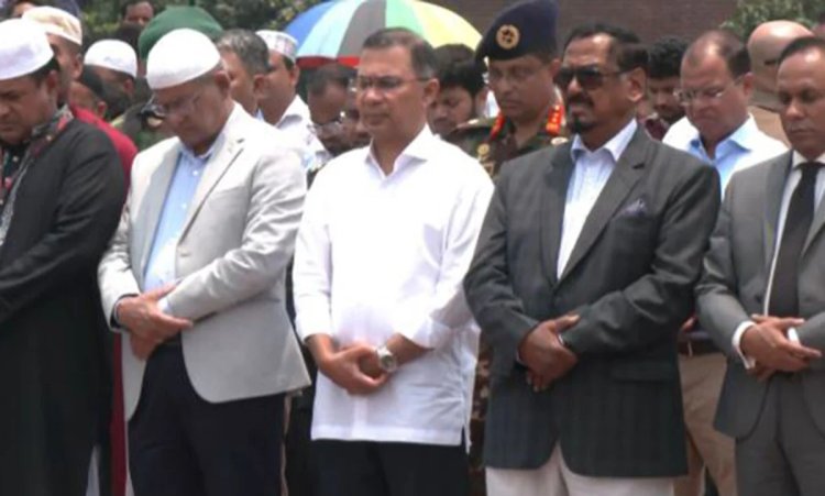 সাবেক প্রতিমন্ত্রী মিজানুর রহমান সিনহার জানাজা সম্পন্ন,অংশ নিলেন প্রধানমন্ত্রী