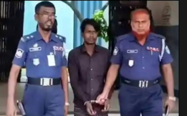 নিজ বাবা দ্বারা ধর্ষণের শিকার কিশোরী মেয়ে,অভিযুক্ত বাবা আটক