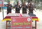চাঁপাইনবাবগঞ্জ সীমান্তে বিপুল পরিমাণ ট্যাপেন্টাডল ট্যাবলেট উদ্ধার