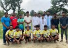মাদকমুক্ত সমাজ গড়ার লক্ষ্যে নওগাঁয় দিনব্যাপী ফুটবল টুর্নামেন্ট উদ্বোধন