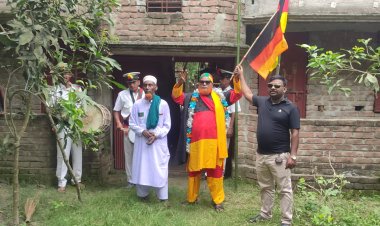 ২০২৬ বিশ্বকাপ সামনে রেখে সাড়ে সাত কি:মিটার দীর্ঘ জার্মানির পতাকা তৈরি