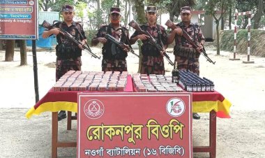চাঁপাইনবাবগঞ্জ সীমান্তে বিপুল পরিমাণ ট্যাপেন্টাডল ট্যাবলেট উদ্ধার