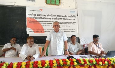 শিবগঞ্জে বাল্যবিয়ে ও শিশুর প্রতি সহিংসতা বন্ধে মতবিনিময় সভা 