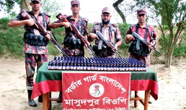 শিবগঞ্জ সীমান্তে ভারতীয় মাদকদ্রব্য জব্দ