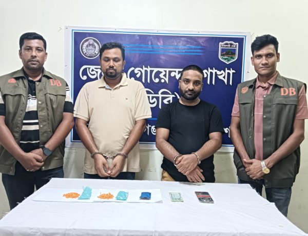 চাঁপাইনবাবগঞ্জে ইয়াবাসহ দুইজন গ্রেফতার