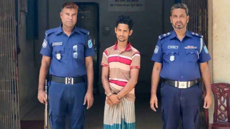 স্কুলছাত্রীকে পাটক্ষেতে শ্লীলতাহানির চেষ্টার অভিযোগে একজন গ্রেফতার