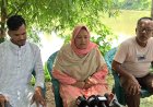 নওগাঁয় জমি দখলের অভিযোগ ভিত্তিহীন দাবি করে সংবাদ সম্মেলন