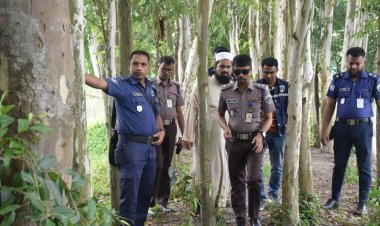 গোপালগঞ্জে তদন্তাধীন হত্যা মামলার ঘটনাস্থল পরিদর্শন করলেন পিবিআই সুপার