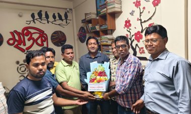 নওগাঁ জেলা টেলিভিশন অ্যাসোসিয়েশনের নবনির্বাচিত কমিটিকে বিভিন্ন সংগঠনের শুভেচ্ছা 