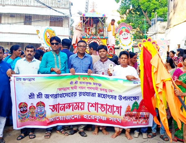 চাঁপাইনবাবগঞ্জে শ্রী শ্রী জগন্নাথদেবের রথযাত্রা