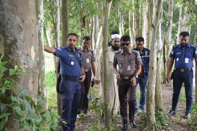 গোপালগঞ্জে তদন্তাধীন হত্যা মামলার ঘটনাস্থল পরিদর্শন করলেন পিবিআই সুপার