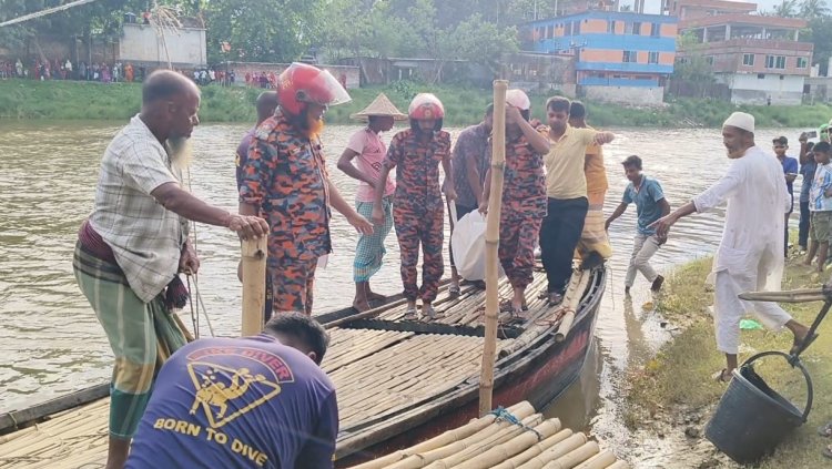 নওগাঁয় মানত পুরুনে নদীতে সাঁতার দিতে নিখোঁজ:উদ্ধার গৃহবধূর মরদেহ