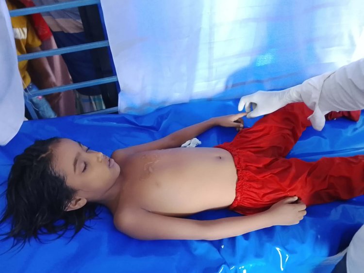 নাটোরে পুকুরে ডুবে শিশুর মৃত্যু
