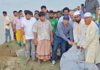 চাঁপাইনবাবগঞ্জ পদ্মায় ৪৩ কোটি টাকার নদীতীর সংরক্ষণ প্রকল্পের উদ্বোধন করেন বুলবুল এমপি