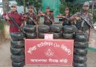 কুমিল্লায় বিপুল পরিমাণ গাঁজা জব্দ