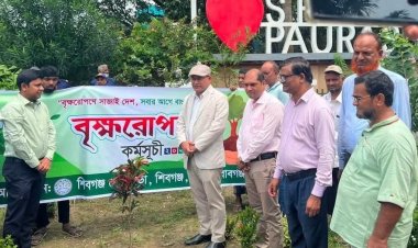 শিবগঞ্জে পৌরসভার কর্মকর্তা-কর্মচারীদের সঙ্গে মতবিনিময় সভা