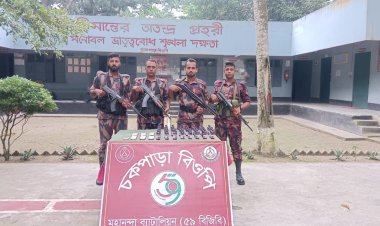 শিবগঞ্জ সীমান্তে ভারতীয় মাদকদ্রব্য জব্দ