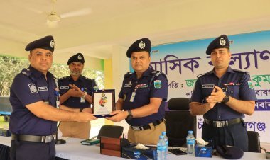চাঁপাইনবাবগঞ্জ জেলার শ্রেষ্ঠ ওসি একরামুল হোসাইন