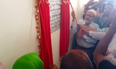 নিয়ামতপুরে বিদ্যালয়ের একাডেমিক ভবন উদ্বোধন