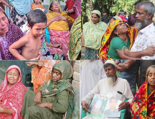 নওগাঁয় ফিরবে রেমিট্যান্স যোদ্ধার ১৩ কফিন,অপেক্ষায় স্বজনরা 