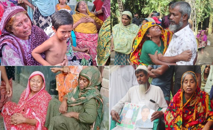 নওগাঁয় ফিরবে রেমিট্যান্স যোদ্ধার ১৩ কফিন,অপেক্ষায় স্বজনরা 