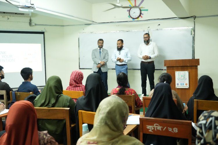 নবীনদের স্বপ্নযাত্রায় পবিপ্রবি উপাচার্যের বার্তা 